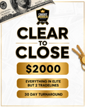 CLEAR TO CLOSE
